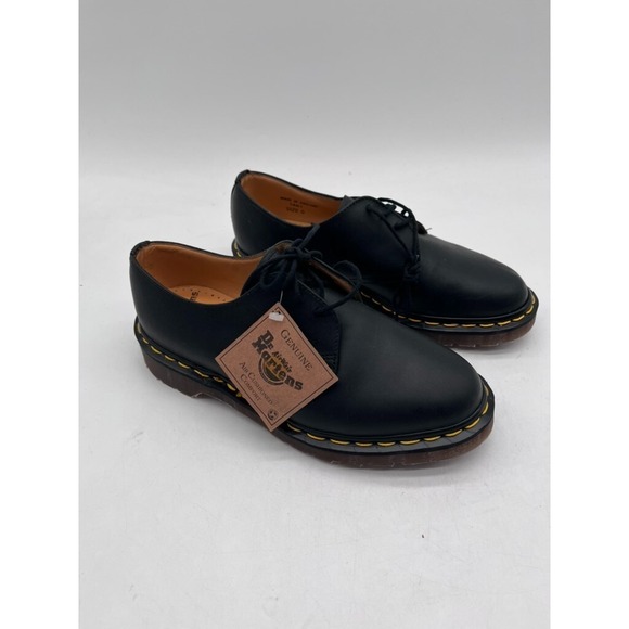 NWT Dr Martens Black‎ Ambassador Soft Leather Oxford #1461  Shoes Sz 5 no box